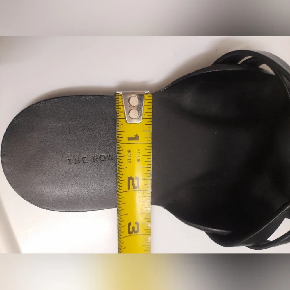 The Row Leather Kris Sandals IT 39 - Picture 11 of 12